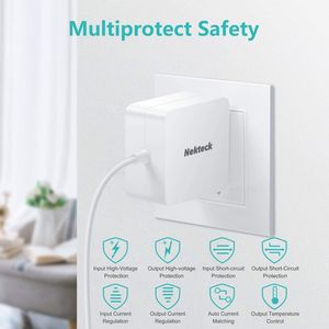 Nekteck ที่ชาร์จ USB-C 45W พร้อมสาย6FT ที่แนบมา PD.3แหล่งจ่ายไฟแล็ปท็อปที่ได้รับการรับรอง [ได้รับการรับรอง USB-IF] - Product Image 5
