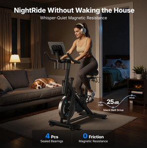 OFFRE DE VENTE EN GROS JUSQU'A 50% DE REMISE. VÉLO D'EXERCICE MAGNÉTIQUE S26 AVEC SUPPORT POUR HALTERES ENTIÈREMENT EN ACIER POUR ENTRAÎNEMENT À DOMICILE - Product Image 4