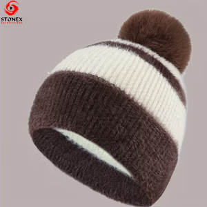 Gorros de Invierno Cálidos de Felpa para Hombre, Alta Calidad, Venta al por Mayor, Marca Privada, Tejidos, Impermeables, Personalizables, para Uso en la Playa - Product Image 2