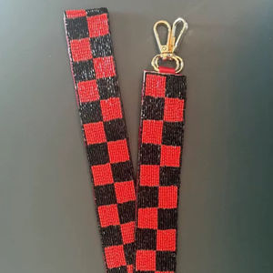 Sangles de sac à main personnalisées en gros pour les jours de match - Couleurs des équipes universitaires, sangles de sac réglables, vente en gros OEM, sangles de sac à main détachables de remplacement - Product Image 1