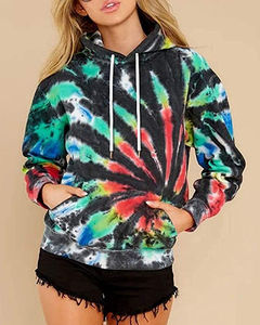 Sudaderas con capucha de secado rápido para mujer, sudaderas con capucha transpirables antiarrugas de tela suave de fácil uso para mujer a precio al por mayor - Product Image 4