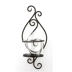 Hecho de Material de Metal Scones de pared Portavelas de pared decorativo Diseño fabuloso Portavelas Decoración de pared a precio de fábrica - Product Image 3