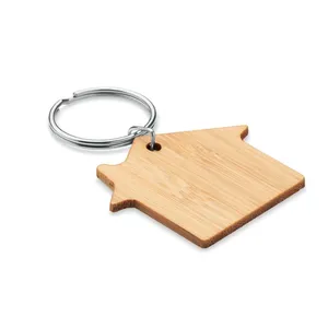 Portachiavi Ecologici in Bambù HOUSEBOO, Moschettoni e Gadget Promozionali - Product Image 4