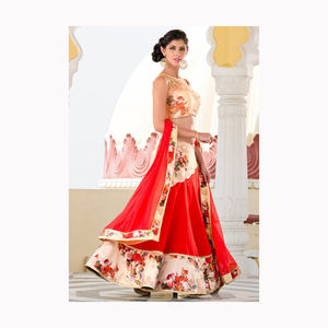 Nuevo diseñador de Bollywood Heavy Work Silk Lehenga Choli elegante largo estilo pakistaní Ropa Étnica para bodas y compromisos - Product Image 2