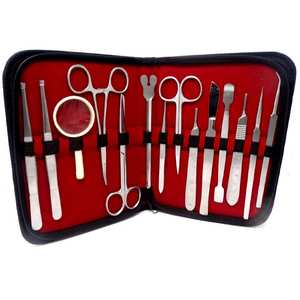 Nuevo Kit de 15 Piezas de Instrumentos de Disección de Acero Inoxidable para Cirugía Menor para Estudiantes de Medicina - Juego de Herramientas Quirúrgicas Profesionales (Horse) - Product Image 1