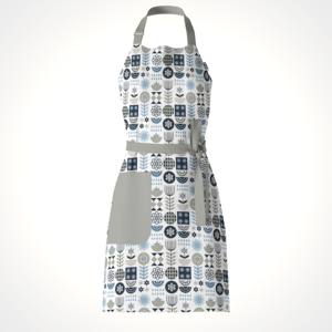 Delantal de Cocina de Algodón Suave para Uso Diario, Ajuste Ajustable, Bolsillos Funcionales, Perfecto para Cocinar, Manualidades y Jardinería - Product Image 1