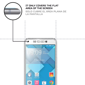 ฟิล์มกันรอยหน้าจอ ANTISHOCK สำหรับ TCL I709M ฟิล์มป้องกันโทรศัพท์มือถือระดับพรีเมียม - Product Image 4