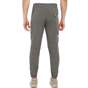 Pantalons de survêtement élastiques pour hommes pour la course à pied, le jogging, la salle de sport, l'entraînement physique, décontractés, en plein air, taille mi-haute - Product Image 4