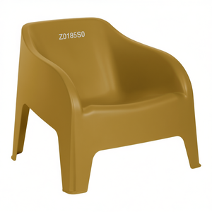 Fauteuil en polypropylène PETRA 185 jaune ocre Z0185S0 11300 pour Toomax, au design confortable - Product Image 2