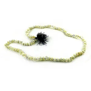 Collier de prière islamique perlé avec pompon, bijoux religieux pour hommes, femmes, unisexe, accessoire de foi - Product Image 1