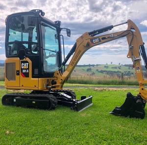Top Vente Utilisé CAT 301.7 CR Mini Excavatrice 0.8ton 1ton 1.2ton 1.5ton 2ton 3ton Cat Petite Excavatrice - Product Image 1