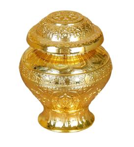 Eight Auspicious Vases Metal Burial Urns Container Cremation Urn for <b>Ashes</b> Mini Plant Pots <b>Pet</b> <b>Ashes</b> <b>Keepsake</b> White Pots - Product Image 1