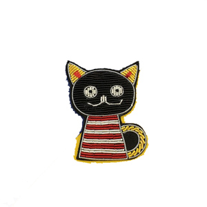 Broches en fil de lingot de nouvelle conception de meilleure qualité en gros broches en fil de lingot à bas prix belle broche de chat de mode #00998 - Product Image 1
