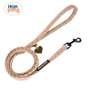 Hanyang Professioneller Anbieter Spezielles Besticktes Halsband und Leine Luxus-Trainings-Verstellbares Hundegeschirr-Set - Product Image 4