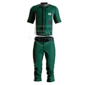 Uniforme de béisbol de diseño único hecho en fábrica, uniformes de béisbol impresos con logotipo personalizado para unisex hechos en Pakistán - Product Image 1