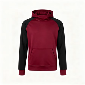 Sweat à capuche à manches longues pour homme, coupe classique, en mélange de coton et de polyester doux, avec tissu respirant et confortable à porter - Product Image 4