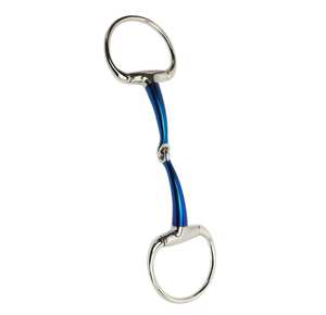 Broca de caballo de anillo suelto de hierro dulce con incrustaciones de cobre para entrenamiento hecha por TARIQ MFG CO CE ISO - Product Image 1