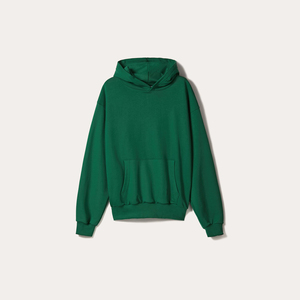 Sweat à capuche personnalisé pour hommes, coupe large, 100% coton mélangé, imprimé et brodé, lavé à l'acide, commande minimum 2 pièces - Product Image 5