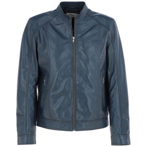 Autumn Winter Men's Casual Zipper Leather <b>Jacket</b> Men Long Sleeve Leather Fashion <b>Jacket</b> For Men Latest <b>Jacket</b> - Product Image 2