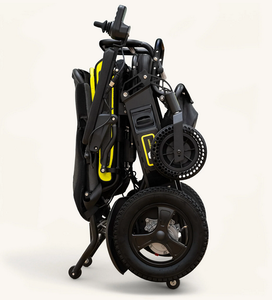 Fauteuil roulant électrique pliable de haute qualité pour personnes handicapées, avec fonction de montée automatique des escaliers - Product Image 2