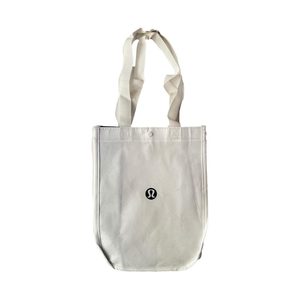 Lululemon New White Shopping <b>Lunch</b> Gym <b>Tote</b> <b>Bag</b> - Product Image 1