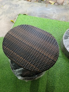 PLATEAU FLOTTANT EN ROTIN PLASTIQUE DE LUXE PLATEAU DE SERVICE FLOTTANT HÔTEL PETIT-DÉJEUNER PISCINE-MS AMELIA-BLEU LOTUS - Product Image 3