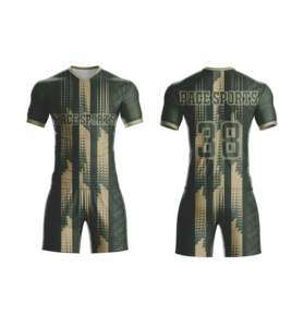 Vente chaude Vêtements de football pour hommes Maillot de football respirant à séchage rapide Chemises uniformes confortables - Product Image 5