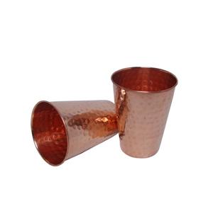 Made of Pure Copper Water Drinking <b>Glass</b> for Dining Table Use With Polished Decorative Water Mug and <b>Tumbler</b> - Product Image 5