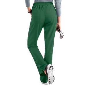 กางเกงสครับแบบถักทรงตรงยืดได้สำหรับทุกเพศ ทรงเข้ารูป ระบายอากาศได้ดี สวมใส่สบาย - Product Image 5