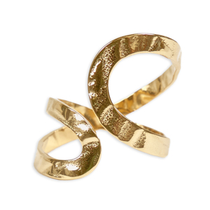 CUCOCUCA YXQ R72 Anello Statement Trendy Placcato Oro in Acciaio Inossidabile, Misura Regolabile, per Uso Quotidiano, Spedizione UE in 48h - Product Image 1