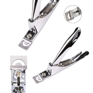 Coupe-ongles en acrylique en gros, réglable, en acier inoxydable antirouille, pour ongles artificiels, outils de manucure, coupe-ongles - Product Image 2