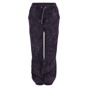 Pantalones Deportivos Holgados con Lavado Ácido Personalizados para Mujer, 100% Algodón Orgánico, Pantalones Deportivos con Pedrería y Marca Personalizada - Product Image 5