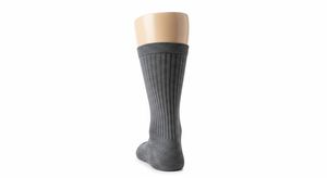 Calcetines de punto transpirables para hombre Mezcla de algodón Spandex Tela elástica suave Absorbe la humedad Ajuste cómodo para deportes y uso diario - Product Image 4