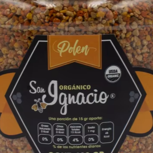 Polline organico San Ignacio 600g | USDA organico | Ad alto contenuto di proteine | Ideale per frullati e integratori | Energia naturale - Product Image 1