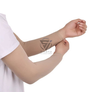 Al por mayor Mangas de tela de seda fría refrescantes temporales para tatuajes de brazo completo, protección solar, transpirables, para hombres, mujeres, niños, unisex - Product Image 3