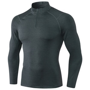 Chemises de compression OEM de haute qualité pour hommes, vêtements de sport personnalisés les plus vendus, coupe surdimensionnée - Product Image 4