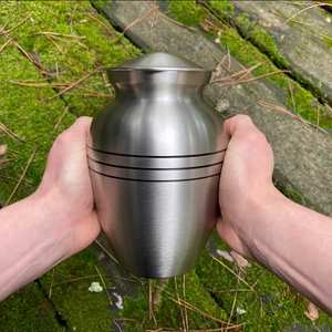 Made in India Brass Pet Cremation Urn High Quality Export Keepsake Memorial Funeral Urn - Product Image 3