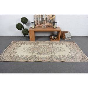 Cổ Điển Thổ Nhĩ Kỳ Len Thảm Cổ Điển <span class=keywords><strong>4x8</strong></span> Màu Be Phong Cách 6ft Phòng Khách Thảm Trừu Tượng Chắp Vá Hình Chữ Nhật Hành Lang Thiết Kế 10Mm Cao Su - Product Image 3