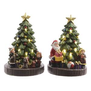 Adorno Navideño Surtido para Árbol de Navidad 481204 (10x8.5x15.5cm) 8 Luces-LED para Kaemingk - Product Image 1