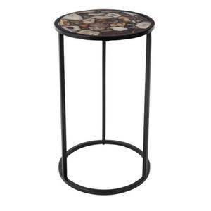 Hotel de lujo diseño de flores decoración del hogar muebles centro de mesa mesas redondas elegantes mesas anidadas de Metal con tapa de diseñador - Product Image 6