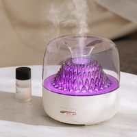 Mini diffuseur d'huiles essentielles intelligent USB, humidificateur à brume froide, humidificateur d'air pour yoga et spa, avec veilleuse LED, cadeau