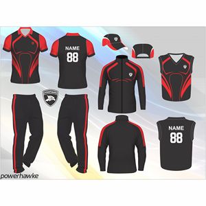 Nouvelle conception élégante de l'uniforme de cricket Powerhawke, vêtements de sport confortables pour garçons adultes avec nom et logo d'équipe personnalisés - Product Image 3