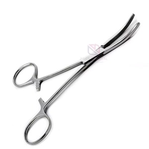 Pinzas Hemostáticas de Acero Inoxidable, Instrumento Quirúrgico Manual con Certificación CE Clase I para Hemostasia - Product Image 6