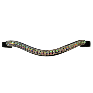 Logotipo personalizado ecuestre Browbands Plegado Smart Horse Browbands con cristales para caballos - Product Image 2