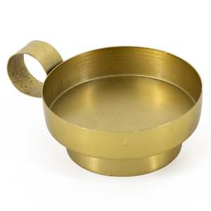 Porte-bougie en métal créatif de style nordique luxueux avec feuille dorée, support de bougie tropical pour hôtel, restaurant, décoration de Noël - Product Image 6