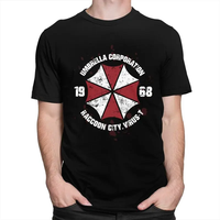 T-shirt personnalisé 100 % coton pour homme, coupe classique, col rond, 180 g, tissu tricoté, anti-UV, style streetwear vintage décontracté