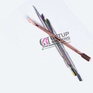 เครื่องมือดูแลผิวหน้า GETUP BROSONS IMPEX สแตนเลสสตีล สีโรสโกลด์/สีเงิน  พร้อมโลโก้สั่งทำ  เครื่องกำจัดสิวเสี้ยนแบบมือถือ  สำหรับรักษาสิว  ปลั๊กแบบ UK - Product Image 6