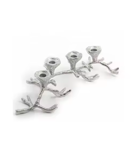 Soporte de portavelas de lujo hecho a mano con diseño maravilloso de tendencia personalizada para decoración disponible a precio asequible y MOQ bajo - Product Image 5