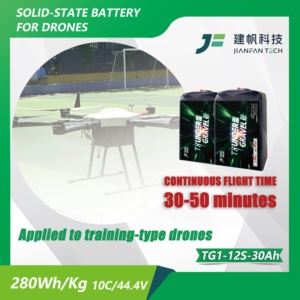 장시간 비행 배터리: 썬더 그래블 TG1 UAV 반고체 12S 30000mAh 280Wh/kg 3C/10C, 중량물 운송 드론에 이상적 - Product Image 4