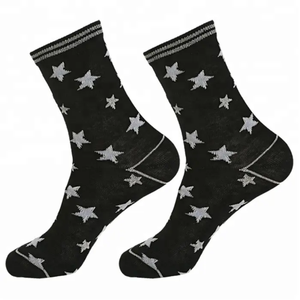 Calcetines coloridos y llamativos de algodón con diseños modernos, transpirables y elegantes para ropa de calle, trajes casuales para todos los días para invierno, tobillo alto - Product Image 4